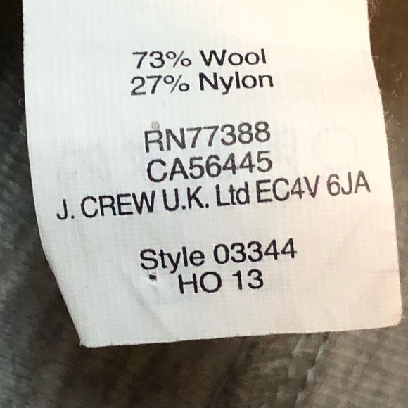 J crew grey pocket zip wool short sleeve dress - Picture 8 of 8